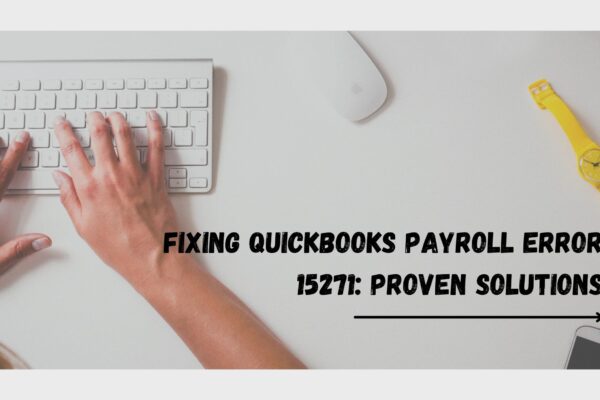 This Girl is Trying to Resolve QuickBooks Errors 15271